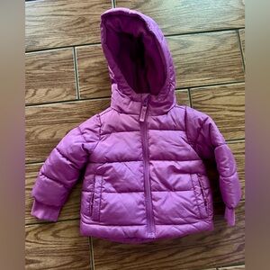 Okie Dokie Purple Kids Puffer Jacket